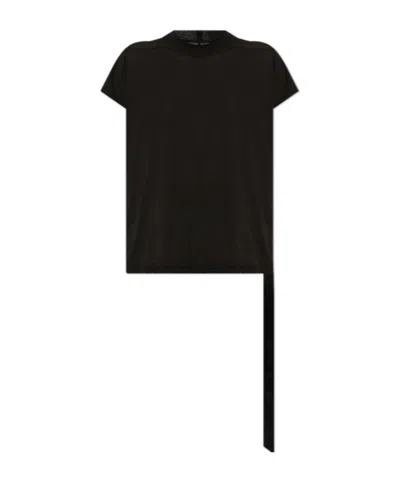 Rick Owens Drkshdw Strap-detail T-shirt In Black