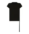 Rick Owens Drkshdw Strap-detail T-shirt In Black