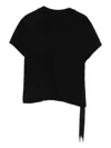 Rick Owens Drkshdw Short-sleeved T-shirt In Black