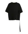Rick Owens Drkshdw Short-sleeved T-shirt In Black
