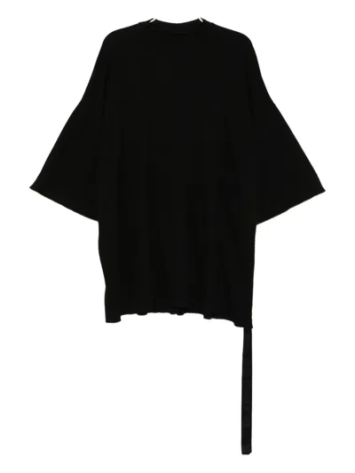 Rick Owens Drkshdw Short-sleeved T-shirt In Black