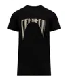 Rick Owens Drkshdw Short-sleeved T-shirt In Black