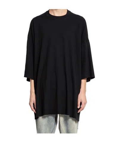Rick Owens Drkshdw Short-sleeved T-shirt In Black