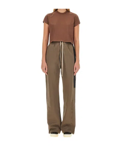 RICK OWENS DRKSHDW RICK OWENS DRKSHDW SHORT-SLEEVED CROP TOP