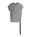 Rick Owens Drkshdw Short-sleeved T-shirt In Gray