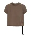 Rick Owens Drkshdw Short-sleeved T-shirt In Green