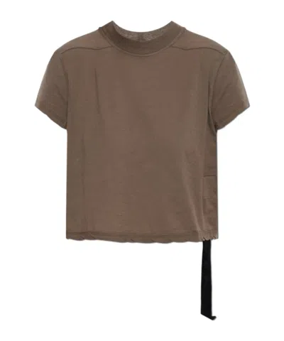Rick Owens Drkshdw Short-sleeved T-shirt In Green