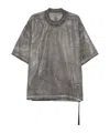 Rick Owens Drkshdw Short-sleeved T-shirt In Grey