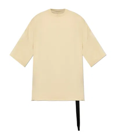 Rick Owens Drkshdw Short-sleeved T-shirt In Nude