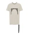 Rick Owens Drkshdw Short-sleeved T-shirt In Pearl/black