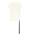 Rick Owens Drkshdw Short-sleeved T-shirt In White