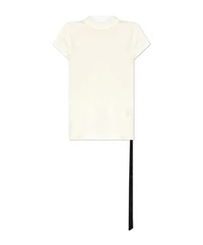 Rick Owens Drkshdw Short-sleeved T-shirt In White