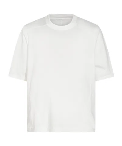 Rick Owens Drkshdw Short-sleeved T-shirt In White