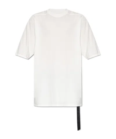 Rick Owens Drkshdw Short-sleeved T-shirt In White