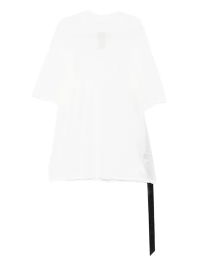 Rick Owens Drkshdw Short-sleeved T-shirt In White