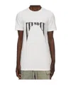 Rick Owens Drkshdw Drkshdw By Rick Owens Bold Graphic Print Oversized T-shirt In White