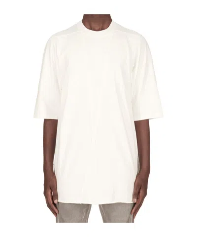 Rick Owens Drkshdw Short-sleeved T-shirt In White