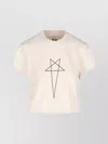 Rick Owens Drkshdw Level T Cropped Cotton T-shirt