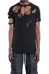 Rick Owens Drkshdw Hollywood Tarp In Jersey Di Garza Di Cotone In Black