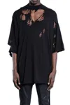 Rick Owens Drkshdw Hollywood Tarp In Jersey Di Garza Di Cotone In Black