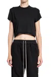 Rick Owens Drkshdw Drkshdw By Rick Owens Woman T-shirt Black Size L Cotton
