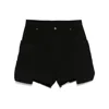 Rick Owens Drkshdw Shorts In Black