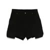 Rick Owens Drkshdw Shorts In Black