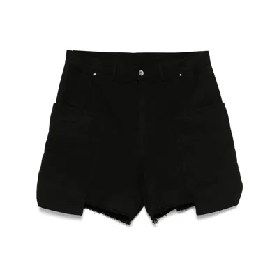 Rick Owens Drkshdw Shorts In Black