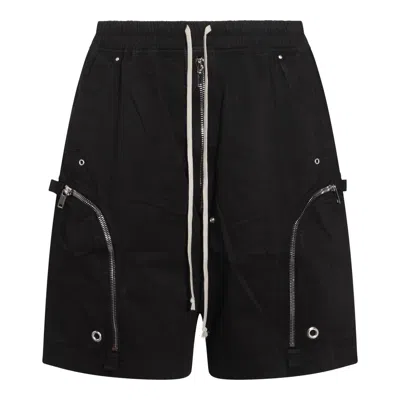 RICK OWENS DRKSHDW RICK OWENS DRKSHDW SHORTS BLACK