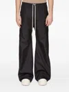 Rick Owens Drkshdw Side-button Trousers In Black