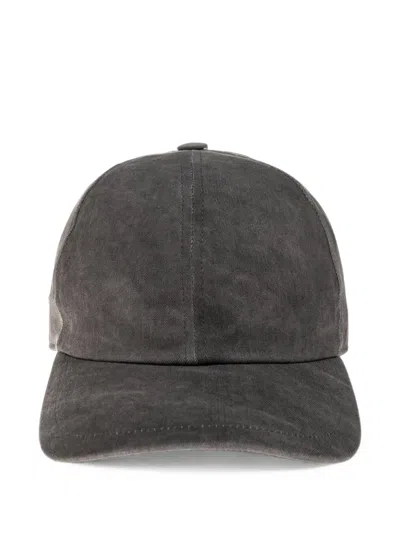 Rick Owens Drkshdw Six-panel Baseball Cap In Red