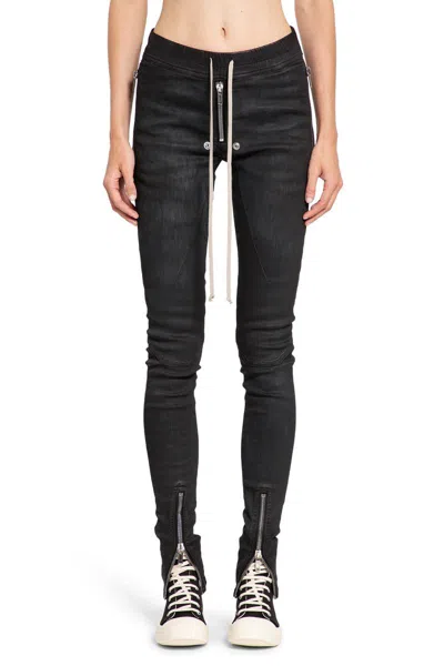 Rick Owens Drkshdw Pantaloni Skinny Di Gary In Black