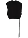 Rick Owens Drkshdw Sl Jumbo Tatlin T-shirt In Black