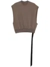 Rick Owens Drkshdw Sl Jumbo Tatlin Sweatshirt In Brown