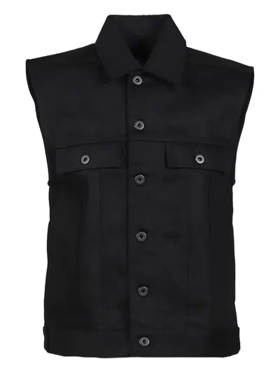 RICK OWENS DRKSHDW SLEEVELESS JACKET