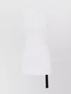 Rick Owens Drkshdw Sleeveless Racerback Top Asymmetric Hem In Black