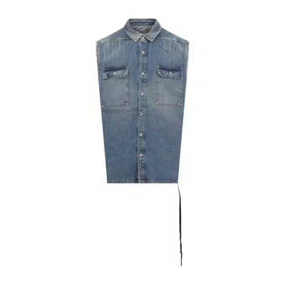 RICK OWENS DRKSHDW DRKSHDW BY RICK OWENS SLEEVELESS TOMMY JUMBO VEST