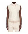 Rick Owens Drkshdw Sleeveless Trucker Jacket
