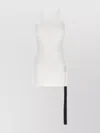 Rick Owens Drkshdw Womens Milk Racer Shoulder-straps Cotton-jersey Top