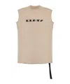 Rick Owens Drkshdw Graphic-print Sleeveless Tank Top In Neutral