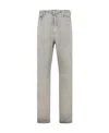 Rick Owens Drkshdw Slim-cut Cotton Jeans In Gray