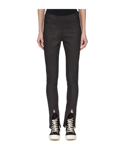 RICK OWENS DRKSHDW SLIT LEGGINGS