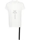 Rick Owens Drkshdw Drkshdw By Rick Owens Cotton Crew-neck T-shirt In White