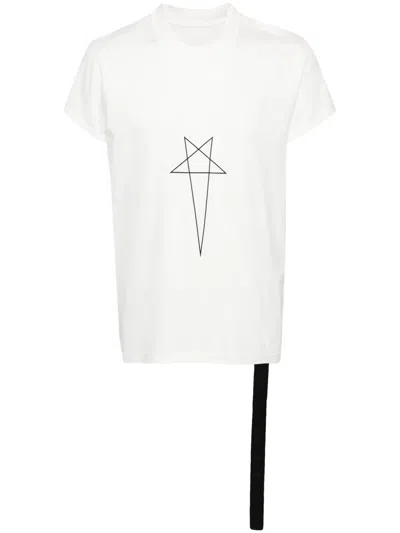 RICK OWENS DRKSHDW SMALL LEVEL COTTON T-SHIRT