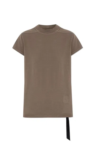 Rick Owens Drkshdw Jersey T-shirt In Brown