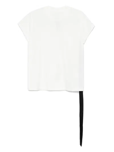 Rick Owens Drkshdw Small Level T-shirt In 白色