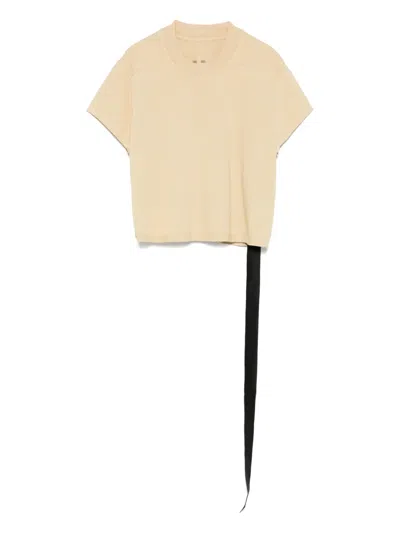 Rick Owens Drkshdw Small Level T-shirt In Neutral