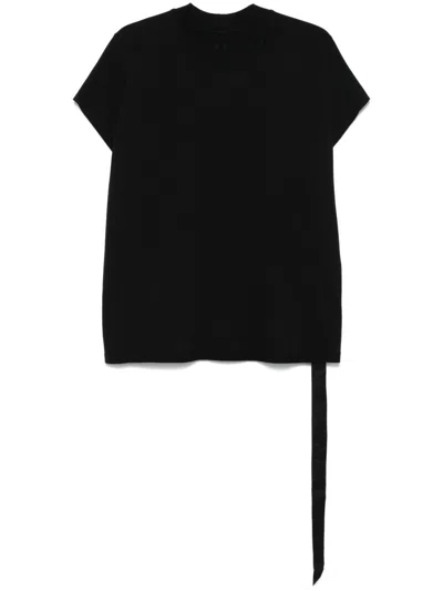 Rick Owens Drkshdw Small Level T-shirt In Black