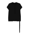 Rick Owens Drkshdw Small Level T-shirt In Black