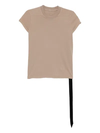 Rick Owens Drkshdw Small Level T-shirt In Brown